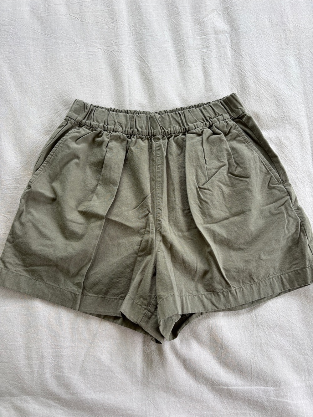 Uniqlo 100% Cotton Pull On Shorts